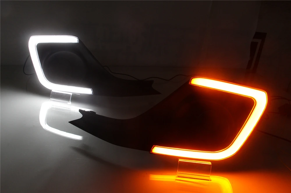 Автомобильная проблесковая 2 шт. светодиодный DRL Дневной светильник для Suzuki Swift 2017