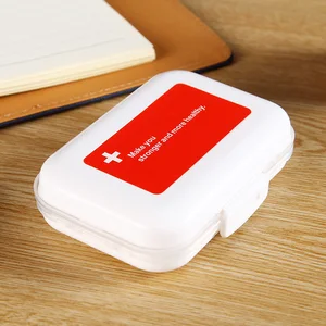 Мини-держатель для витаминов, портативный чехол для таблеток на неделю, контейнер для хранения лекарств, коробка для лекарств, органайзер для таблеток