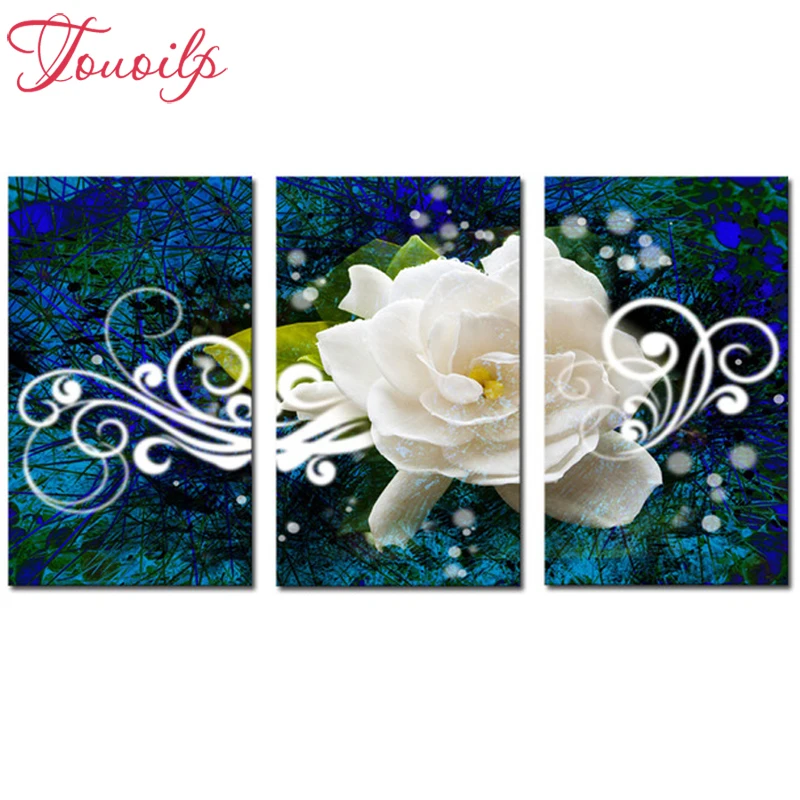 Набор для алмазной вышивки сделай сам картина стразы Триптих Алмазная мозаика