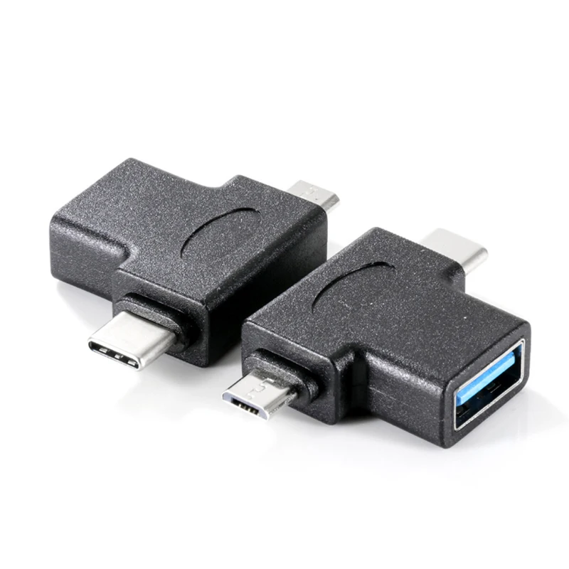 Kebidu Micro USB 3 0 Женский/Type-c Мужской Многофункциональный OTG конвертер кабель для