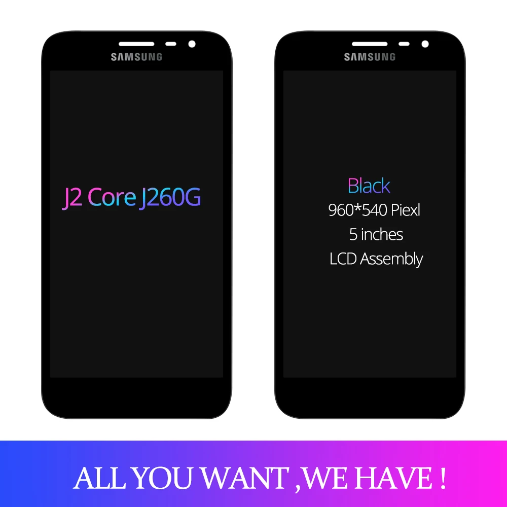 ЖК дисплей 5 0 ''J260 для Samsung Galaxy J2 Core 2018 J260 J260M/DS J260F/DS J260G/DS сенсорный экран