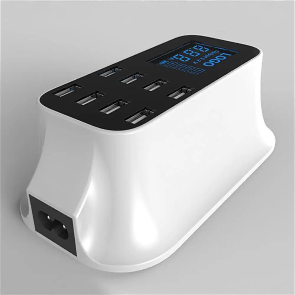 8 Порты и разъёмы USB быстро Зарядное устройство Настольный Сетевой адаптер