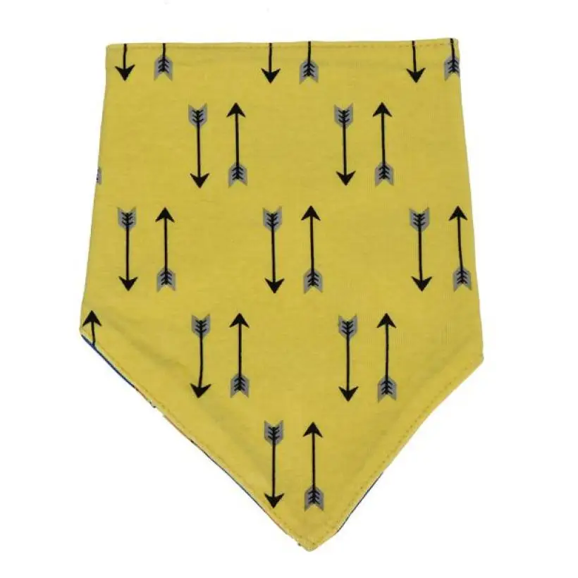 1-3 Year old girl boy baby bibs cotton bandana double-sided available use eating feeding Bib towel baberos #JD825 | Детская одежда и