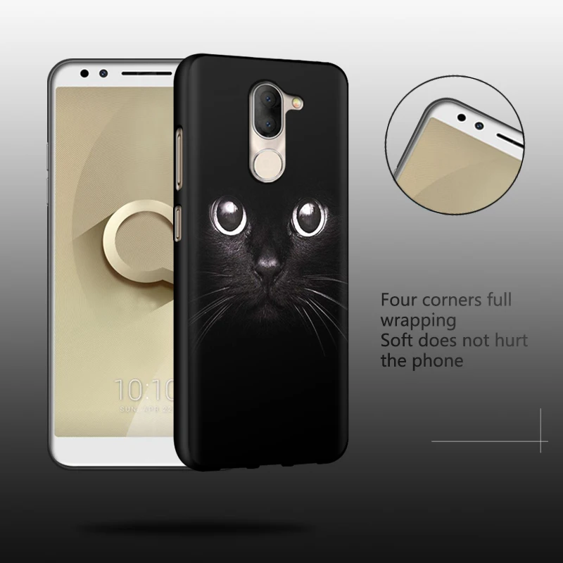 JURCHEN чехол для телефона с рисунком из мультфильма для Alcatel 3X3 X 5058y 5058i Чехол Мягкий ТПУ силиконовый чехол для Alcatel 3X чехол 5,7"