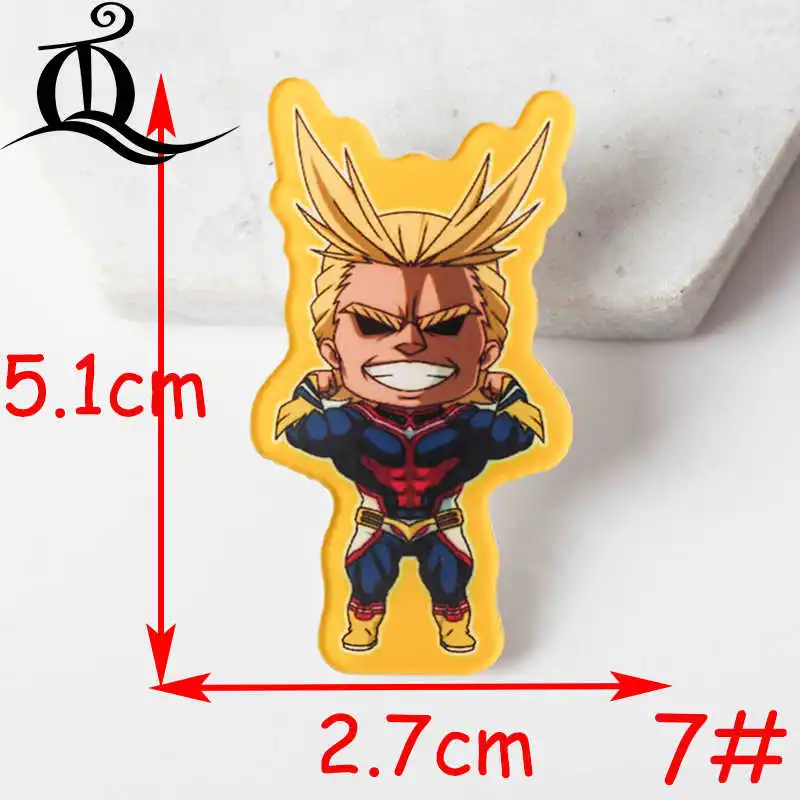 1 шт. значки с героями мультфильмов My Hero Academia значок на булавке Kawaii рюкзак одежду