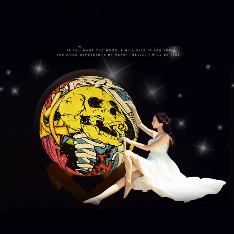 Лунная лампа детский подарок Креативный Настольный ночсветильник окрашенный