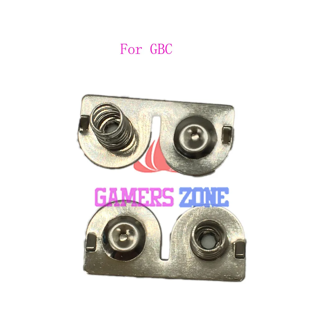 Клеммы для аккумуляторов разных цветов 50 шт. Пружинные контакты корпус gbc