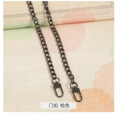 120 cm length 1 шт четыре цвета металлическая цепочка для Сумки Sac Chaine сумка Запчасти для сумки металлический ремешок для сумки ремни через плечо для сумки цепь - Цвет: 120 cm length