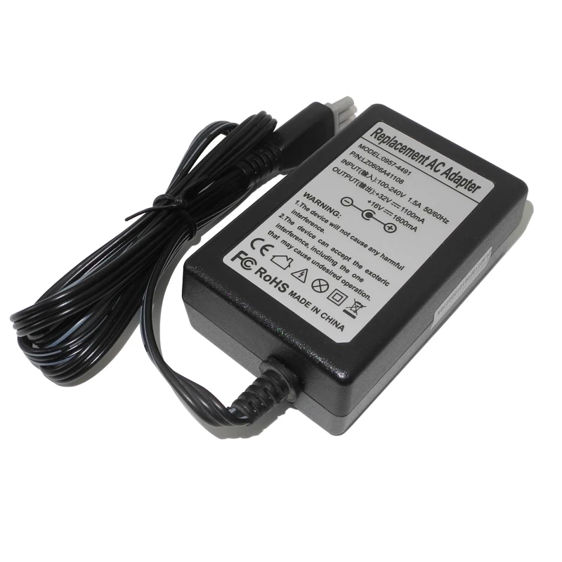 Адаптер питания принтера зарядное устройство для HP officejet PSC 0957 2176 2175 4491 32V 1100mA 16v