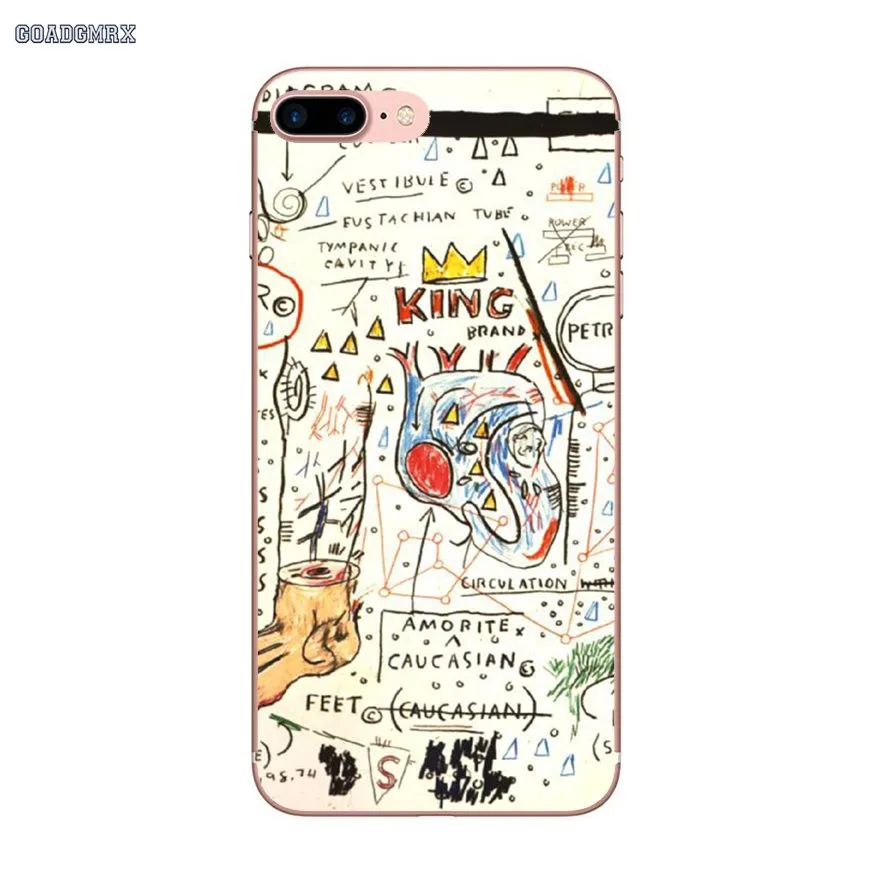 Jean Michel Basquiat Graffiti Art Transparent Soft Shell Covers For Samsung Galaxy J3 J5 J7 A3 A5 A7 2015 2016 2017 Note 3 4 5 8 |