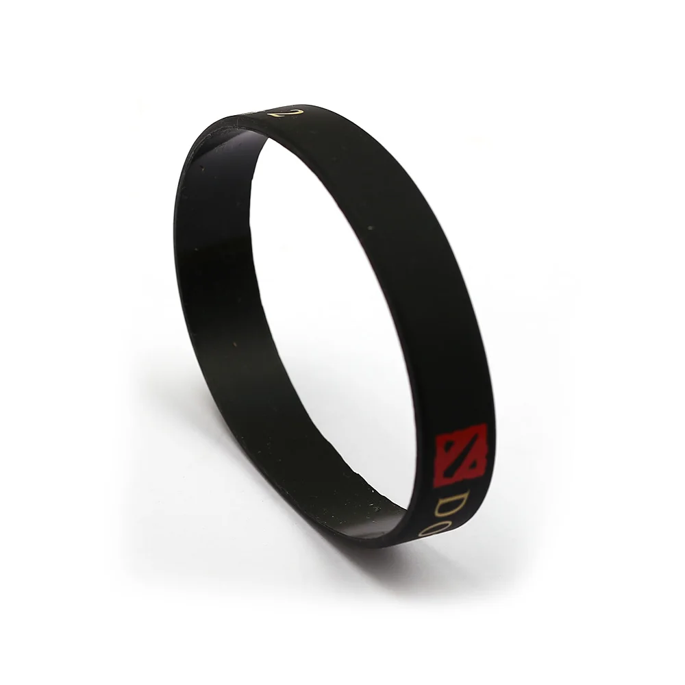 Мультяшные игры браслет Dota 2 CS Counter Strike резиновые силиконовые Шарм-браслеты