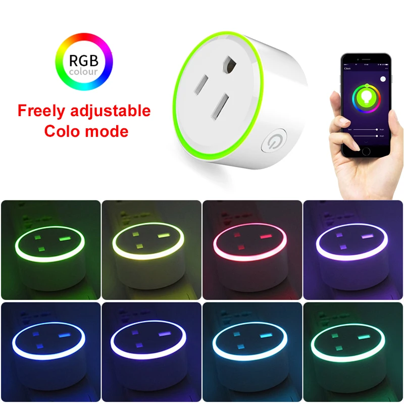 ЕС Европейский Wi Fi WiFi Wlan умная розетка адаптер для Amazon Alexa Echo Google Assistant Homekit Mini