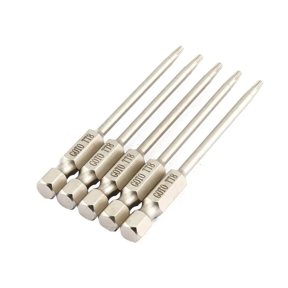 Высокоточные магнитные головки Torx набор сверл/отверток из легированной стали S2