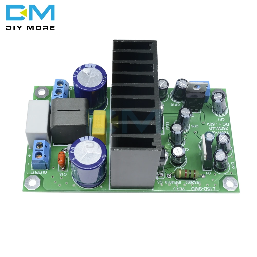 L15DSMD IRS2092S класс D высокая мощность 250 Вт моноканальный усилитель доска Собранный 7 Вт 30 Вт IRAUDAMP7S инструкция модуль