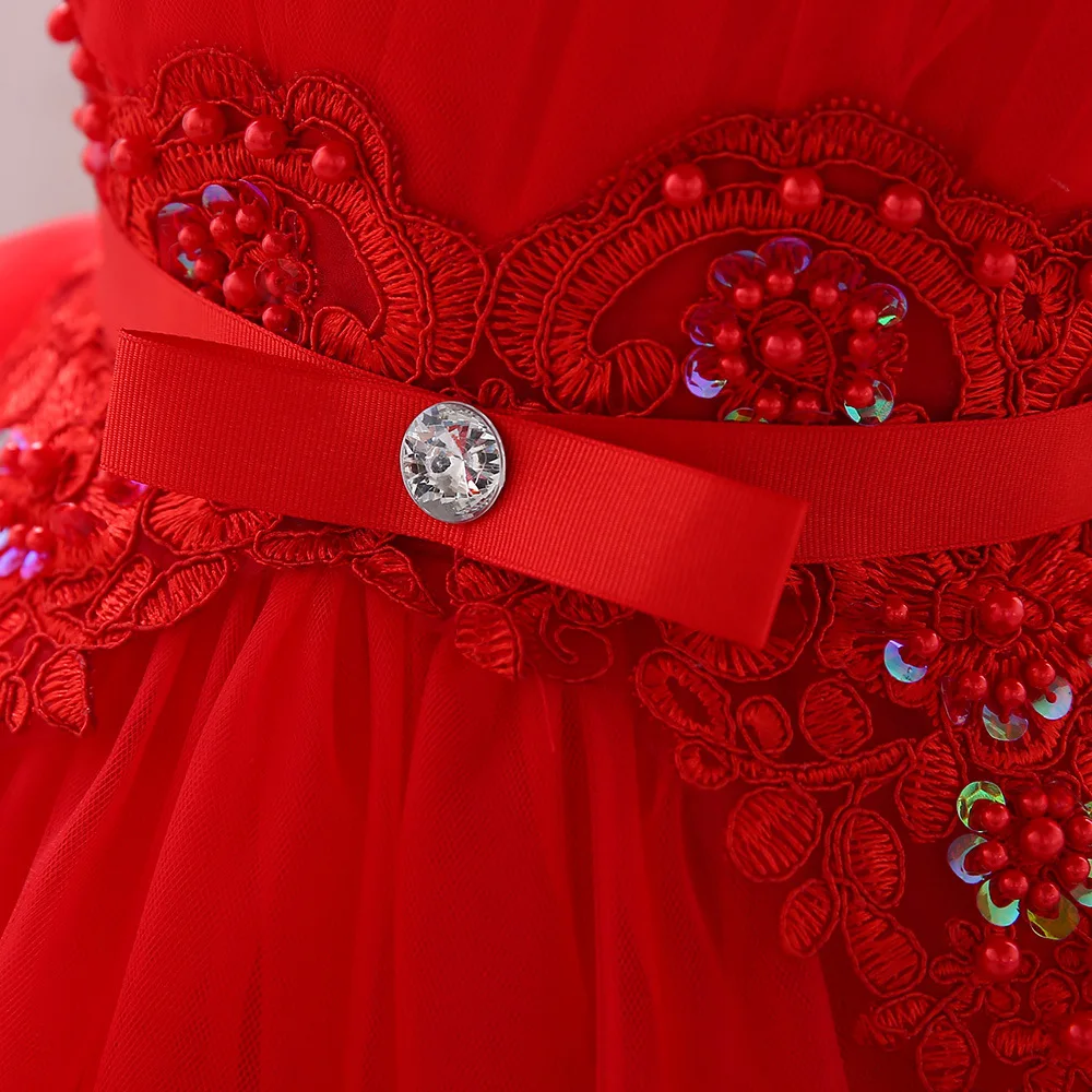 Новинка; vestidos; вечерние платья для малышей на день рождения и Рождество; платье для маленьких девочек от 3 месяцев до 2 лет; платье принцессы для дня рождения