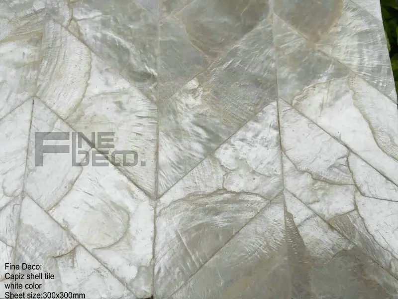 Перламутровая плитка белого цвета 100% натуральная перламутровая для украшения