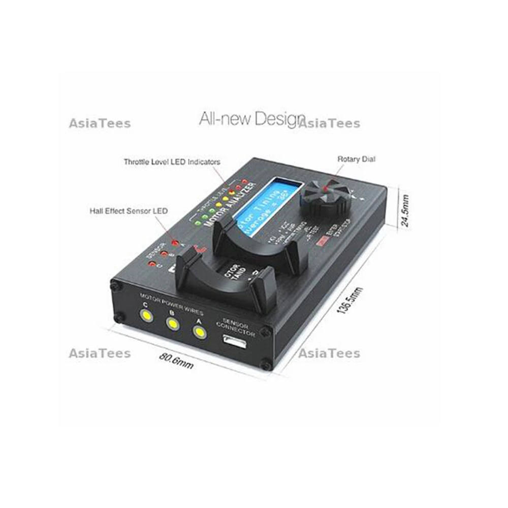 SK 500020 SKYRC бесщеточный двигатель lcd анализатор тестер двигателя с ЖК дисплеем
