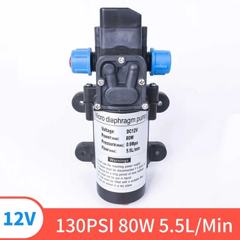 Миниатюрный самовсасывающий диафрагменный насос высокого давления для