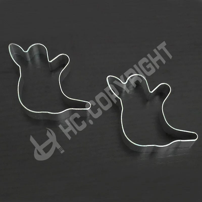 2 шт./компл. Хэллоуин форма призрака алюминиевый сплав резак для изготовления