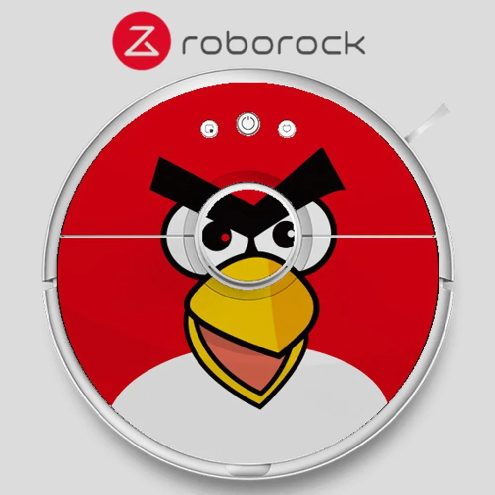 Милая наклейка для робота-пылесоса xiaomi 2 Roborock S50 S51 защитная пленка наклейка бумажный пылесос части не щеточный фильтр