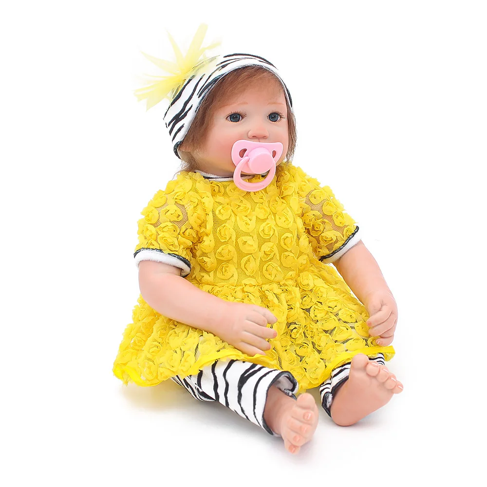 46 см куклы для новорожденных силиконовые реалистичные малышей подарки лидер