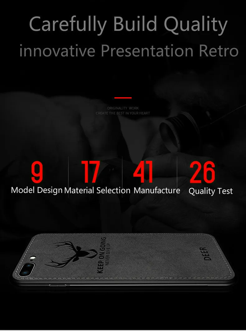 Cloth Texture Phone Case For OPPO A57 A59 A73 F5 A77 F3 A79 A83 A1 A3 A5 A7 F7 A9 F9 A7X K1 K3 Reame X Animal Back Case Cover