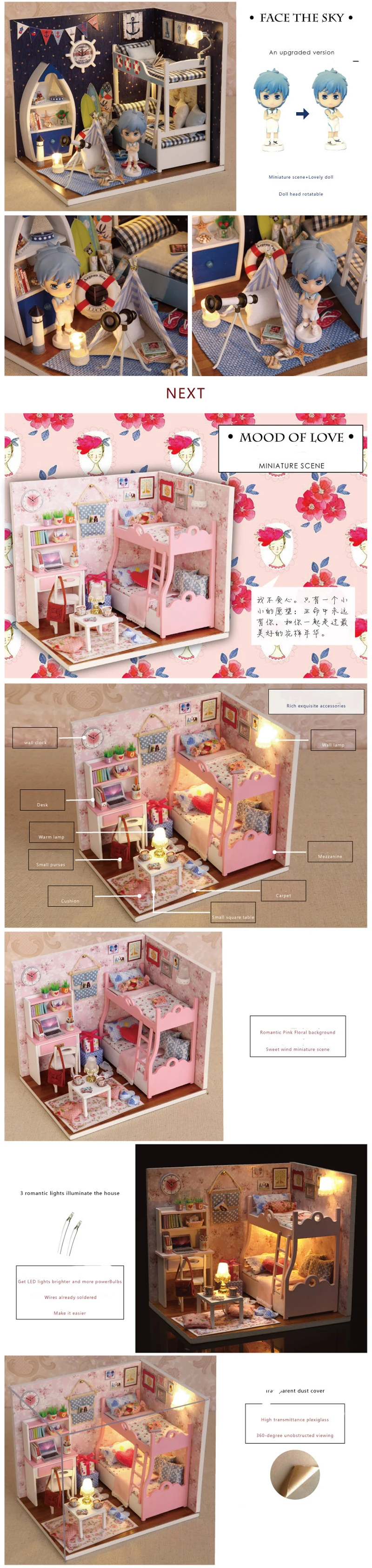 Модель кукольного домика для маленьких девочек, модель кукольного домика для девочек, кукольный шланг, Сборная модель Bridthda, Рождественский подарок смешной игрушки для детей