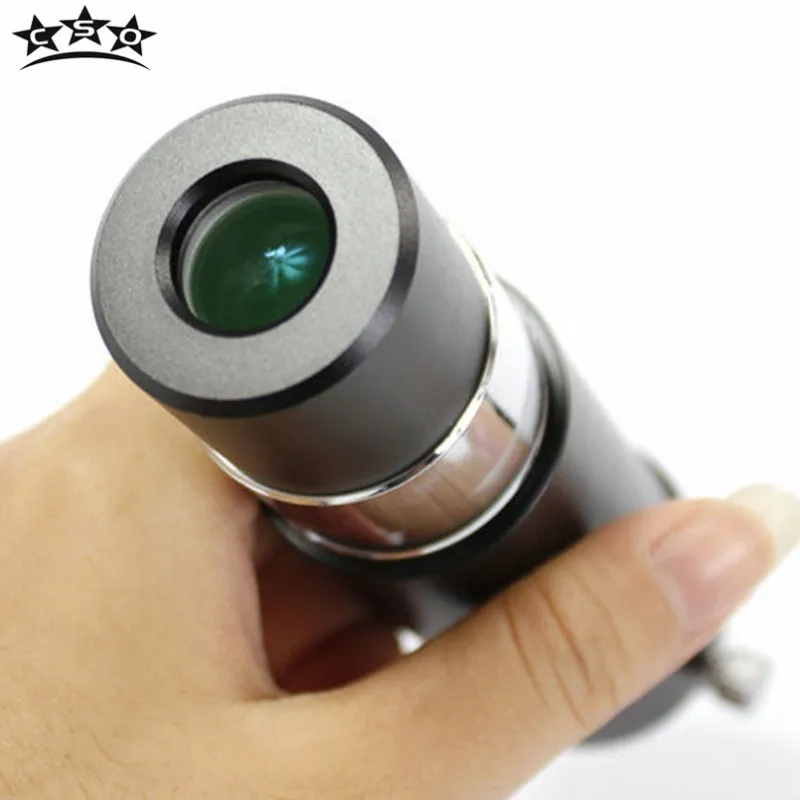 

3X Magnification ED Lens Barlow Lens 1.25" 31.7MM Interface Green Film Coating No Color Difference Telescope Accessories