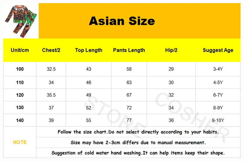 2019 Новинка с изображением персонажей мультфильма унисекс для детей Моана Мауи