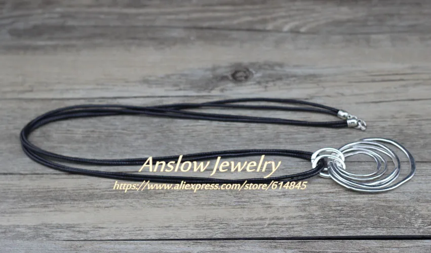 Anslow, дизайнерские модные ювелирные изделия, многослойные, круглые чокеры, ожерелье для женщин, воротник, массивное ожерелье, подвеска, Черная пятница