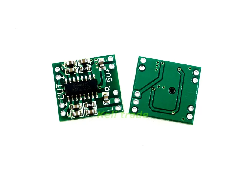 PAM8403 2 5 V 2X3W мини аудио класса D усилитель плата|Детали и аксессуары для