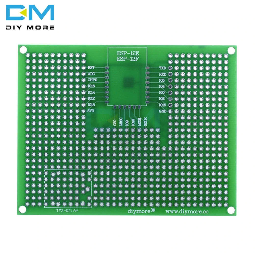 7x9 см 70X90 мм Прототип PCB макетная плата для ESP8266 ESP-12F ESP-12E ESP12 ESP32 ESP-32S двухсторонний Прототип PCB