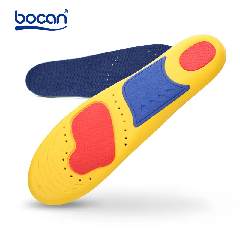 Стельки из пены с эффектом памяти BOCAN амортизирующие ортопедические стельки для