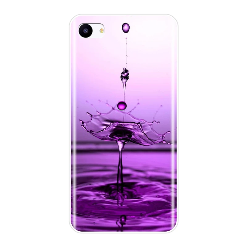 Мягкая задняя крышка для Meizu U10 U20 Pro 6 7 Plus фиолетовый цветок звезда искусственный