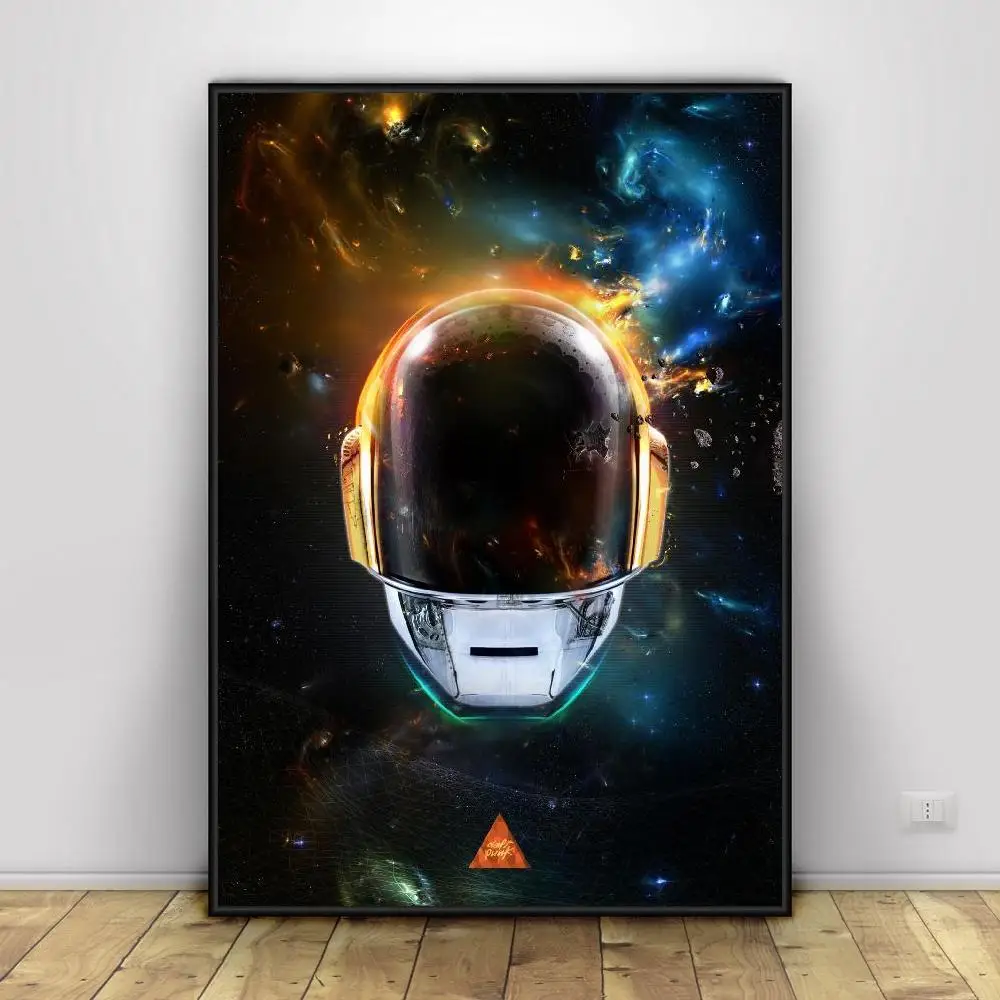 Художественный плакат на холсте Daft в стиле панк домашний Декор живопись | Дом и