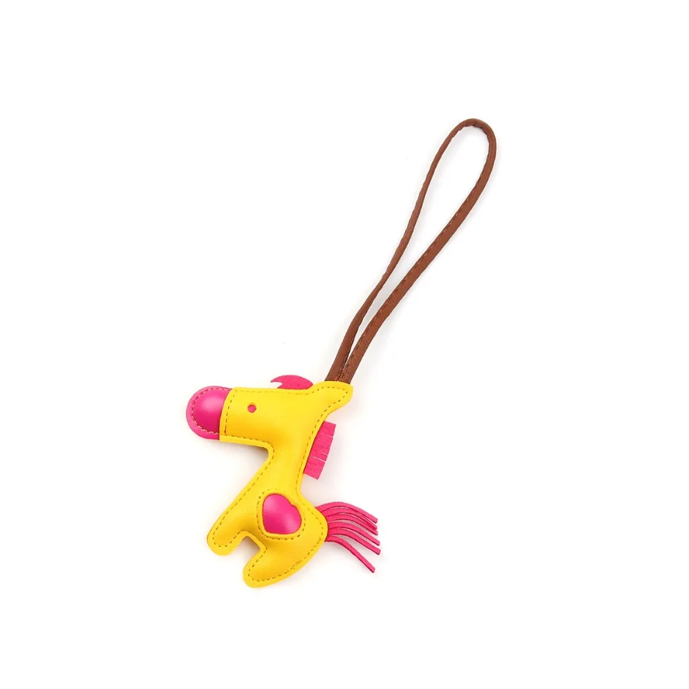 DoreenBeads модный брелок из искусственной кожи и королевская синяя лошадка с