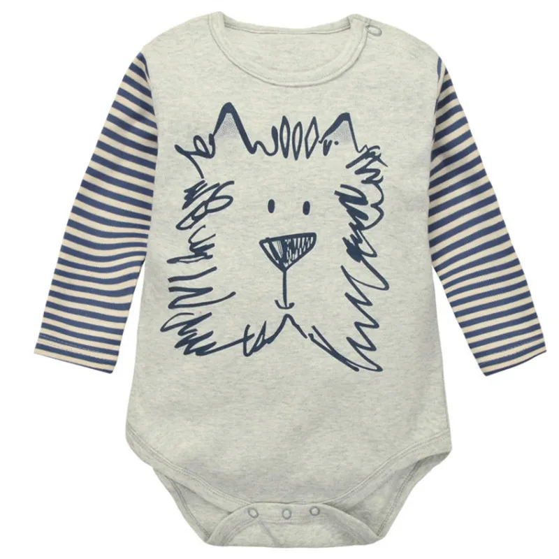 Новорожденного Ребенка Детский Комбинезон С Длинным Рукавом Детская Одежда