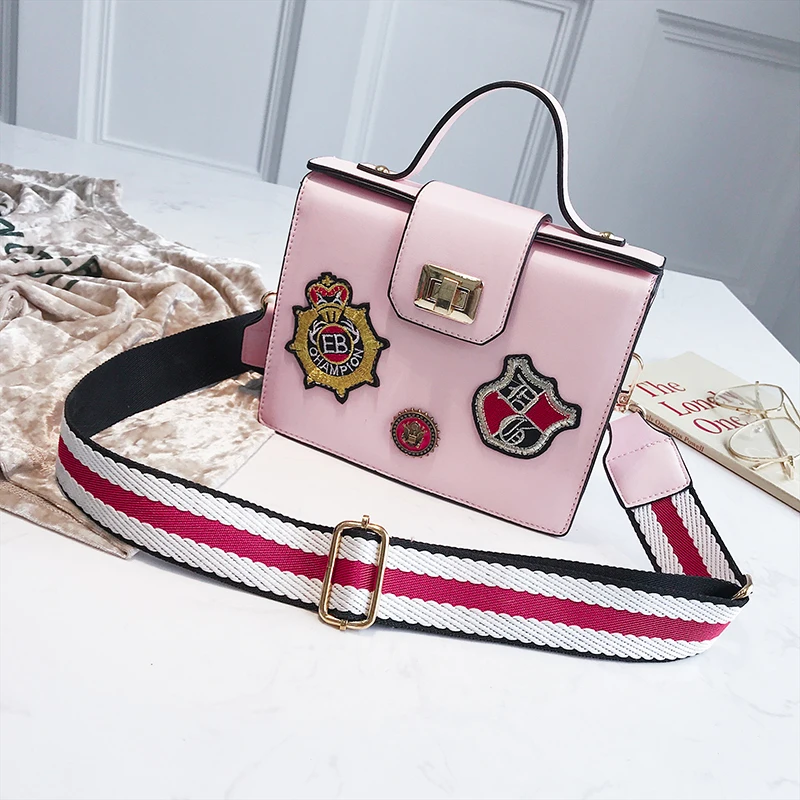 OUFENLANDI Crossbody сумка 2018 женщина аппликации клатчем новые летние поступление