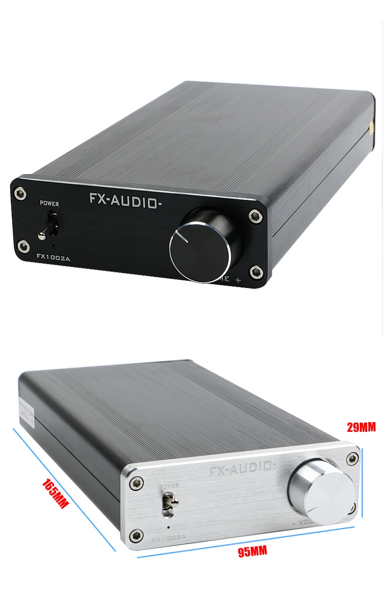 FeiXiang FX-AUDIO FX1002A TDA7498E TL082 аудио мощный цифровой усилитель мощности аудио A1 предусилитель 160 Вт* 2