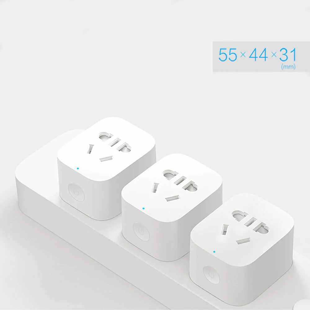 Умная розетка Xiaomi Mi с Wi-Fi ZigBee версия приложения дистанционное управление таймер