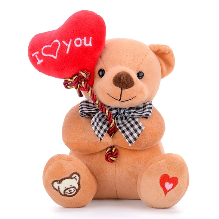 Balloon Bear Gloveleya плюшевый мишка с сердцем I Love you'lover's подарки плюшевые игрушки подарок для девушки - Цвет: Balloon Bear