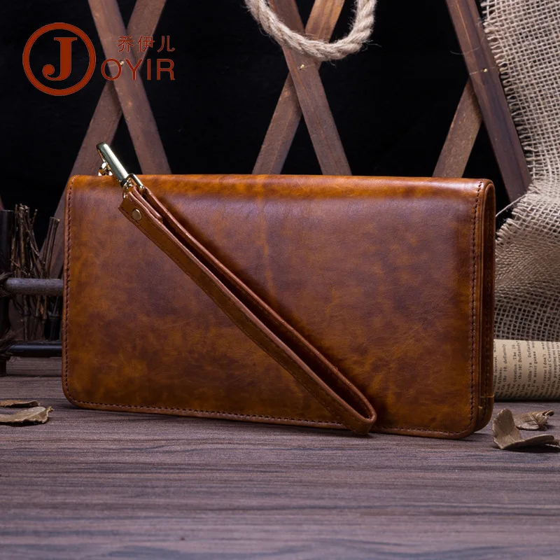 Мужские кошельки из 2019 натуральной кожи новый мужской кошелек безопасный на