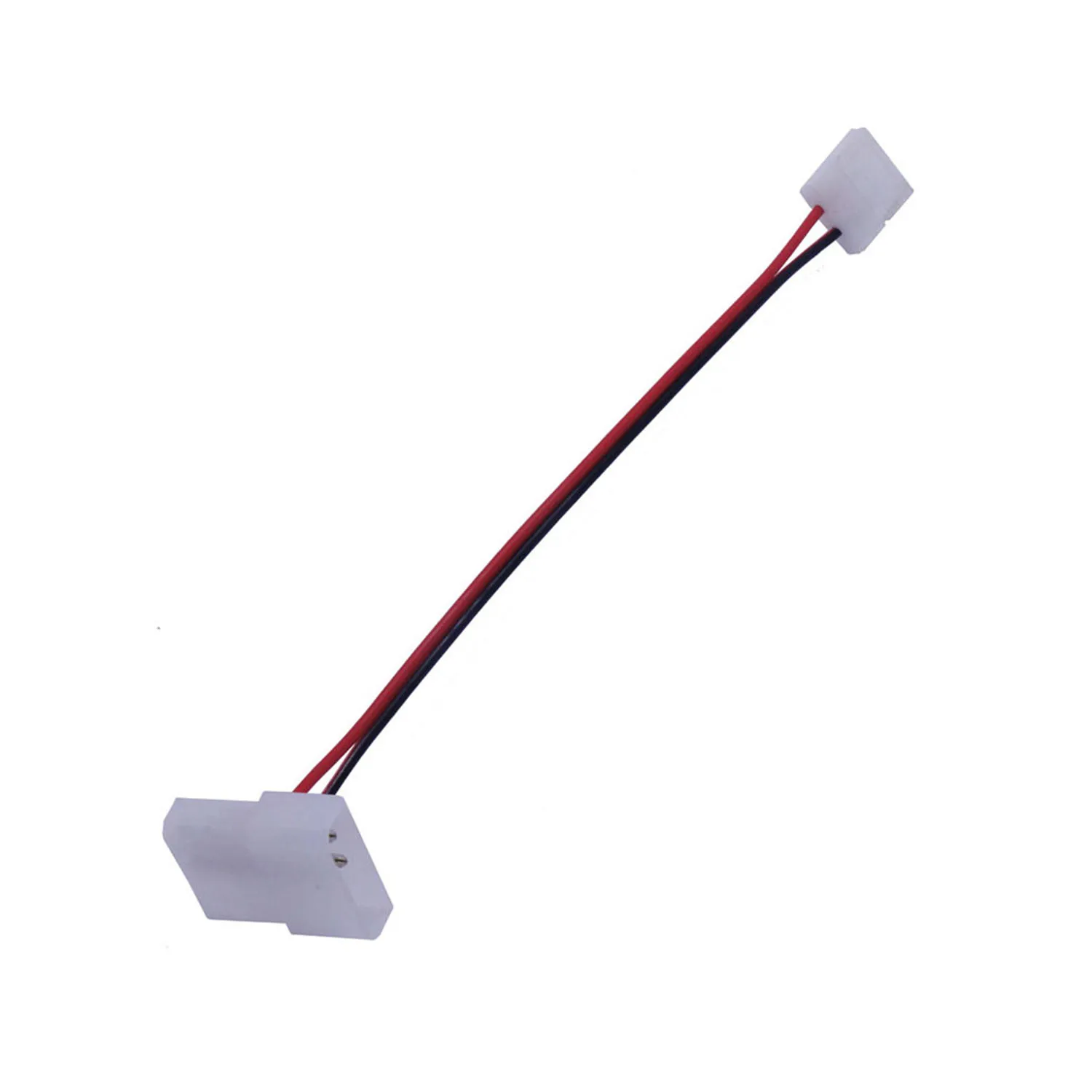 PC 4PIN Molex КАБЕЛЬ ПИТАНИЯ адаптер для 2 Pin Светодиодная лента 10 мм разъем 5050