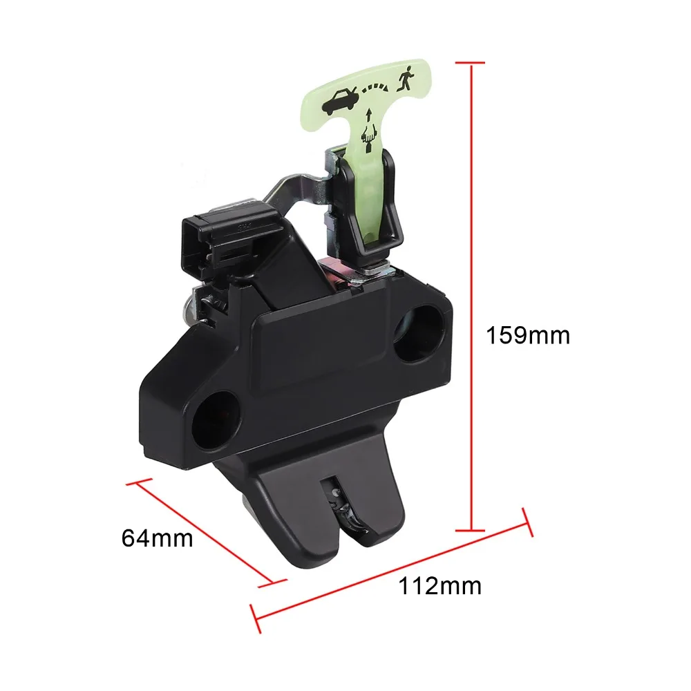 AUTOUTLET для TOYOTA 2009-2013 Corolla багажник-замок или защелка привода открывания двери