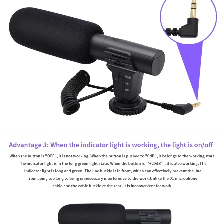 FELYBY MIC-05 Профессиональные DSLR конденсаторные интервью с микрофоном видео Запись микрофон записывающая видеокамера Filmmaking