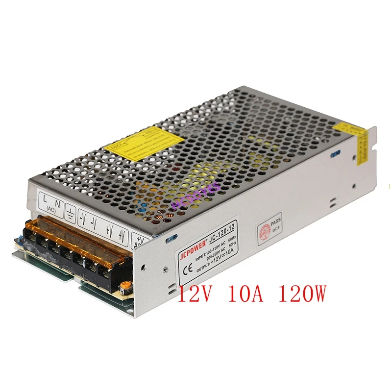 DC 12V 1A/2A/3A/5A/6A/8A/10A/12A/15A/20A/25A/30A/40A/50A/60A светодиодные трансформаторы питания Для WS2812B