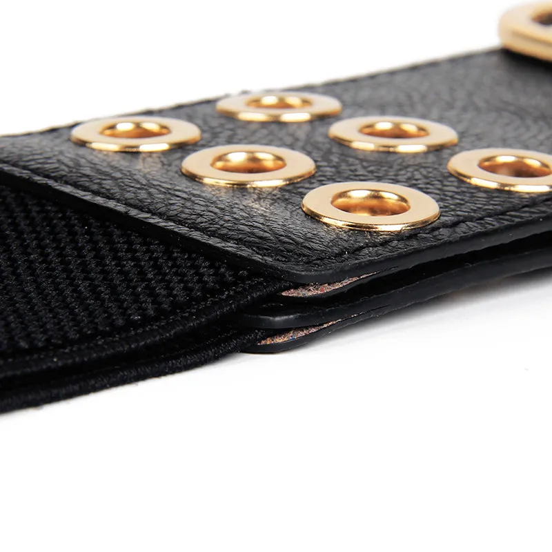 Newest Design waistbands lady waist belt Dress Adornment For women Waistband gold Cummerbunds High Quality Strap Elastic Belts