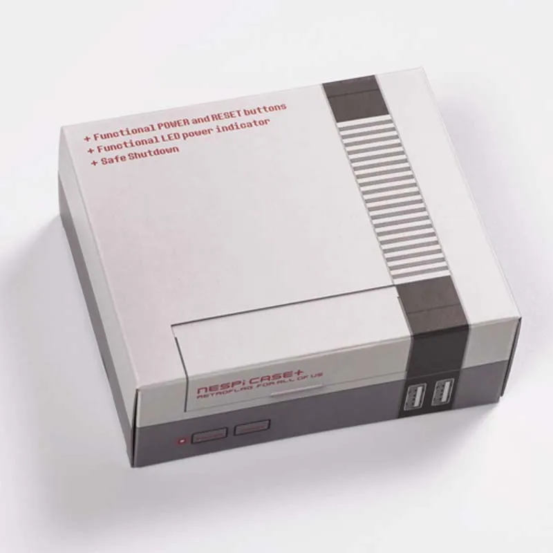 Новая версия NESPI чехол+ плюс Raspberry pi 3 Model B+ классический стиль NES чехол игровой консоли для Raspberry pi 3/3 b+/2B