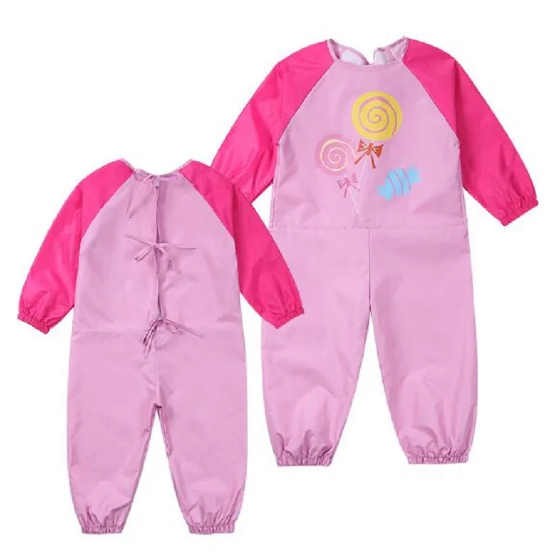 Детский костюм для активных игр Водонепроницаемый плащ с длинным рукавом арт