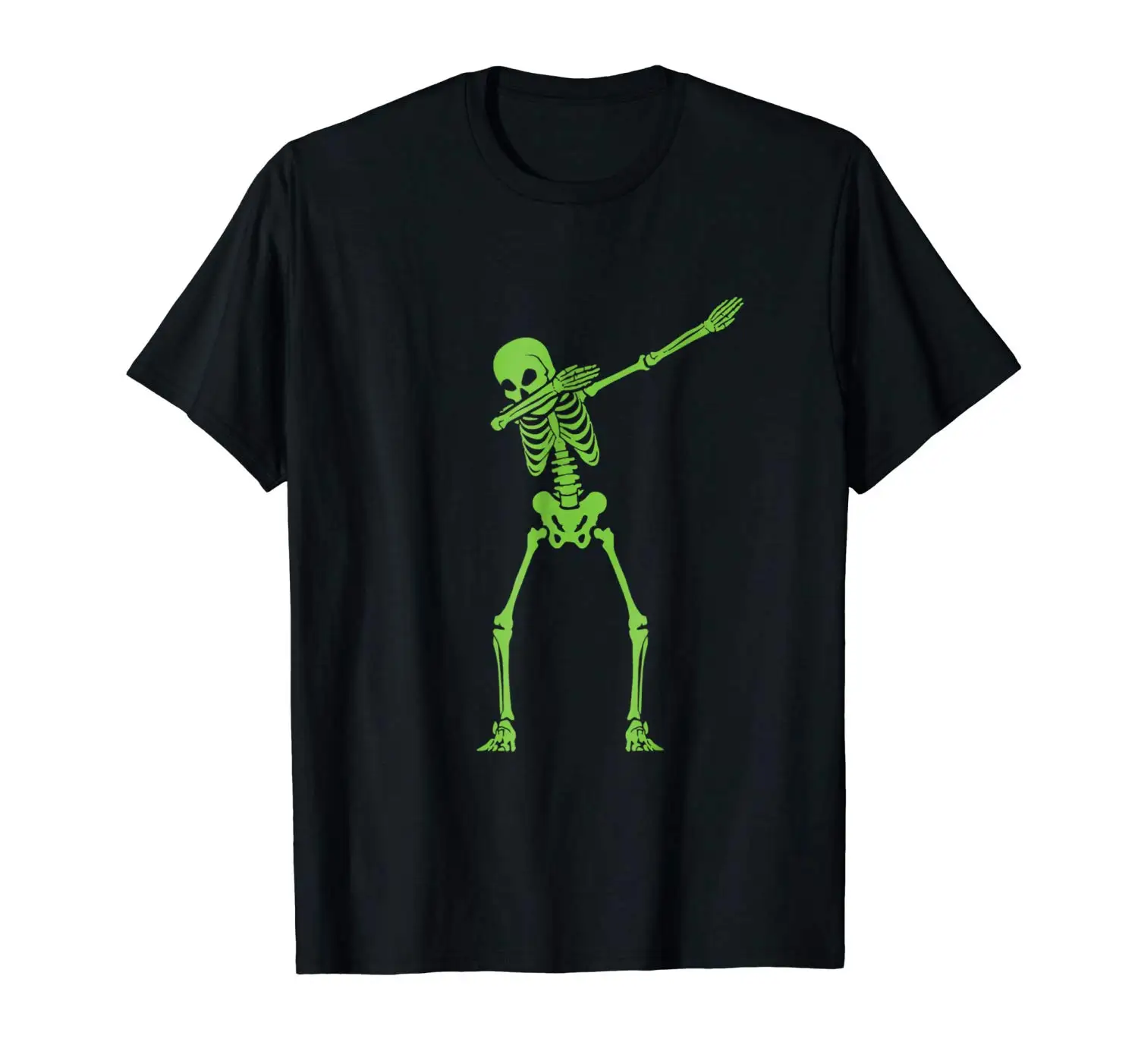 

Skeleton Hip Hop Dance Skull Bones Halloween T-Shirt Print T Shirt Men Summer Style Fashion top tee